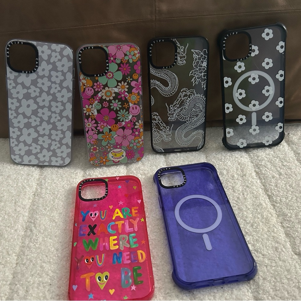 iPhone 14/15 plus casetify cases